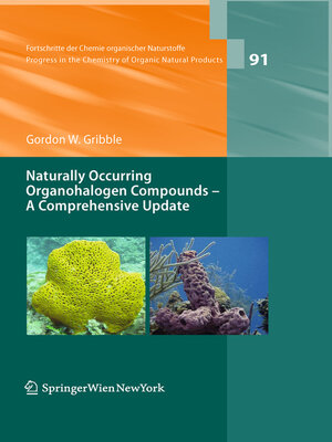 cover image of Naturally Occurring Organohalogen Compounds--A Comprehensive Update